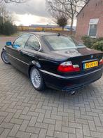 BMW 3-Serie (e46) 2.0 CI 318 Coupe 2002 Zwart, Auto's, BMW, Origineel Nederlands, Te koop, 5 stoelen, 1400 kg