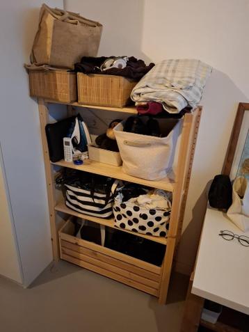 Stellingkast met opberglade ( Ikea Ivar) - afbeelding 2