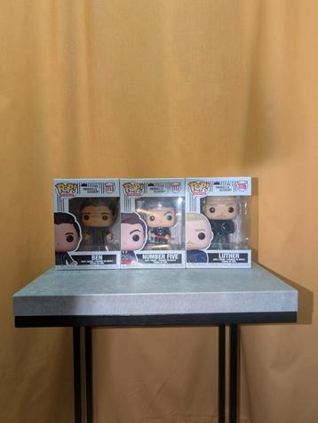 Funko Pop Umbrella Academy set van 3 stuks beschikbaar voor biedingen
