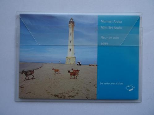 Aruba set 1999 FDC., Postzegels en Munten, Munten | Amerika, Setje, Midden-Amerika, Ophalen of Verzenden