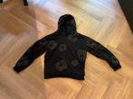 Denim tears hoodie grey and black, Kleding | Heren, Truien en Vesten, Maat 48/50 (M), Zwart, Ophalen of Verzenden, Zo goed als nieuw