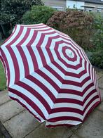 parasol rood-wit, Tuin en Terras, Ophalen, Gebruikt, 1 tot 2 meter, Stokparasol