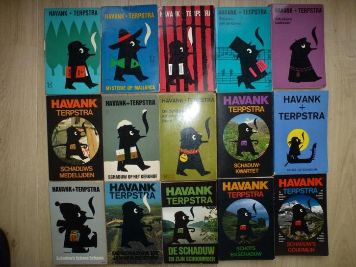 Havank + Terpstra 17 boeken, Boeken, Detectives, Gelezen, Ophalen of Verzenden