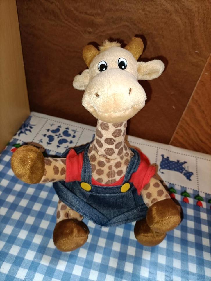 Dip en Dap giraffe knuffel 25 cm groot, Kinderen en Baby's, Speelgoed | Knuffels en Pluche, Ophalen of Verzenden