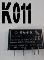 ELCO AC control solid state relay 870-4240, Hobby en Vrije tijd, Elektronica-componenten, Gebruikt, EL.CO SRL, Ophalen of Verzenden