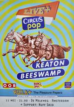 Concert poster 1997 Circus Pop Keaton, Beeswamp & Nuff Said, Gebruikt, Verzenden, Onbekend, Onbekend