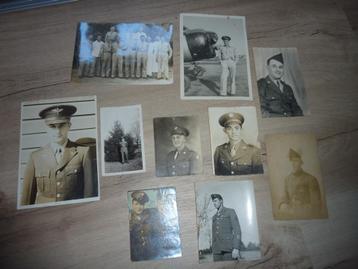 Amerikaanse officieren/soldaten foto's incl een uitnodiging beschikbaar voor biedingen