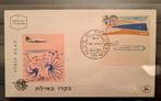 Fdc Israël 1962 poste aerienne, Postzegels en Munten, Postzegels | Eerstedagenveloppen, Ophalen of Verzenden, Rest van de wereld