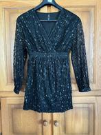 Glitterjurk, zwart, maat S, Zwart, Ophalen of Verzenden, Zo goed als nieuw, Maat 36 (S)