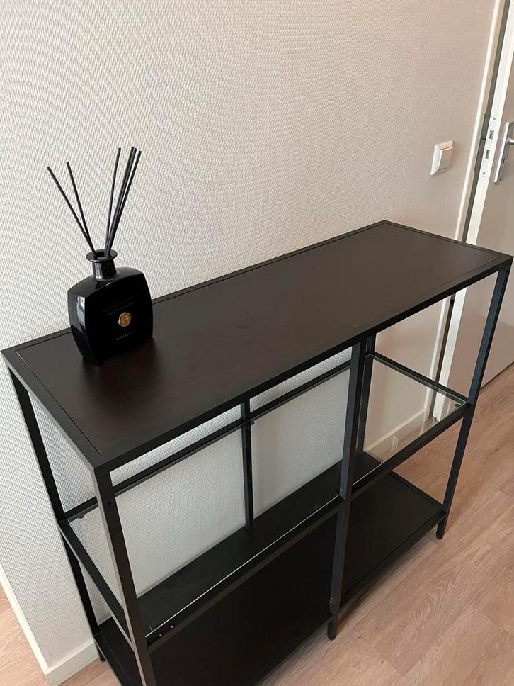 IKEA Vittsjo Kast, Huis en Inrichting, Tafels | Sidetables, Gebruikt, 25 tot 50 cm, 50 tot 100 cm, Rechthoekig, Glas, Ophalen