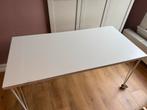 IKEA Bureau Wit 150x75 cm, Huis en Inrichting, Bureaus, Ophalen, Met wielen, Gebruikt, Bureau