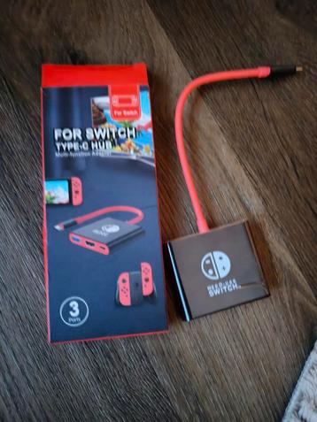 Nintendo Switch Type-C Hub Adapter beschikbaar voor biedingen