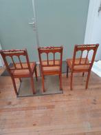 3 antieke stoeltjes, Antiek en Kunst, Ophalen