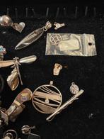 Diversen zilveren sieraden, Gebruikt, Met edelsteen, Ophalen of Verzenden, Zilver