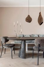 By boo oasis bruin eetkamerstoelen. 2 stuks., Huis en Inrichting, Stoelen, Ophalen, Zo goed als nieuw, Bruin