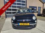 Fiat 500C 1.2 CABRIOLET LMV AIRCO MOOIE VELGEN!, Gebruikt, 4 cilinders, Zwart, Bedrijf