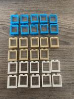 lego 1x2x2 raampjes met glas in 3 kleuren, Nieuw, Ophalen of Verzenden, Losse stenen