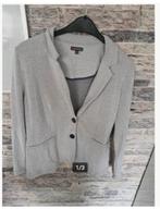 Wit blauw geruit jasje Maat 42 hh, Blauw, Street one, Onbekend, Ophalen of Verzenden