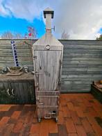 Rvs Rookkast , rookoven , rookton, Tuin en Terras, Houtskoolbarbecues, Ophalen, Zo goed als nieuw