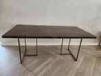 Eettafel + dressoir (tv meubel) design Dutchbone!, 4 tot 6 stoelen, Zo goed als nieuw, Ophalen