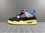 Jordan 4 Retro | Union Off Noir, Zwart, Nieuw, Ophalen of Verzenden, Sneakers of Gympen