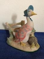 Beatrix Potter Beeldje Eend Jemima Puddle-Duck, Verzamelen, Ophalen of Verzenden, Zo goed als nieuw, Dier