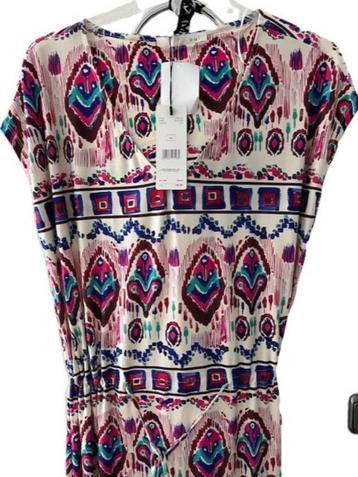 NIEUW OUI Printed Maxi Dress multi-colour Aztec print mt 42 beschikbaar voor biedingen