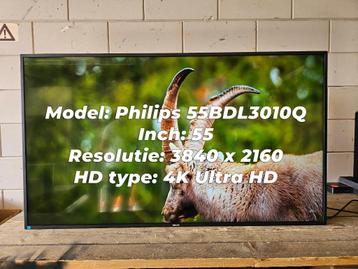 Philips 55BDL3010Q/00 Q-Line – 55″ 4K UHD Display beschikbaar voor biedingen