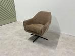 GRATIS LEVERING Woonexpress Draaifauteuil beige, Huis en Inrichting, Fauteuils, Minder dan 50 cm, 75 tot 100 cm, Ophalen of Verzenden