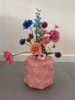 Hartjes vaas incl. kunstbloemen, Ophalen, Nieuw