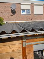 Golfplaten dakbedekking, Ophalen, Overige materialen, Gebruikt, Zwart