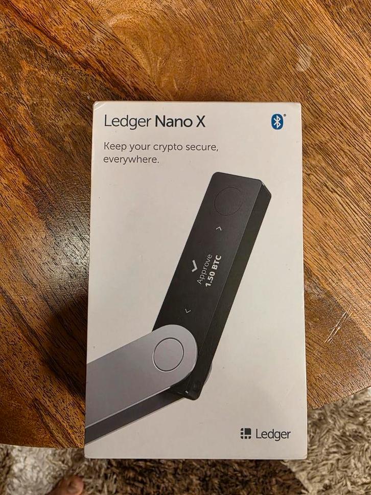 Ledger Nano X - Beveilig uw crypto!, Computers en Software, Overige Computers en Software, Zo goed als nieuw, Ophalen of Verzenden