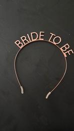 Bride to be haarband, Hobby en Vrije tijd, Feestartikelen, Ophalen of Verzenden, Nieuw, Feestartikel