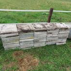Grind beton tegels 40x40cm, Tuin en Terras, Tegels en Klinkers, Ophalen, Gebruikt, Beton, Terrastegels
