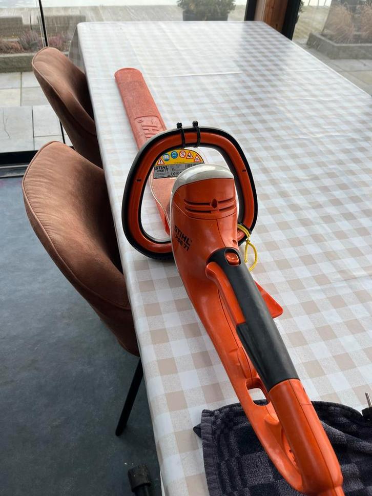 Stihl HSE 71 Elektrische Heggenschaar, Tuin en Terras, Heggenscharen, Gebruikt, Elektrisch, Ophalen
