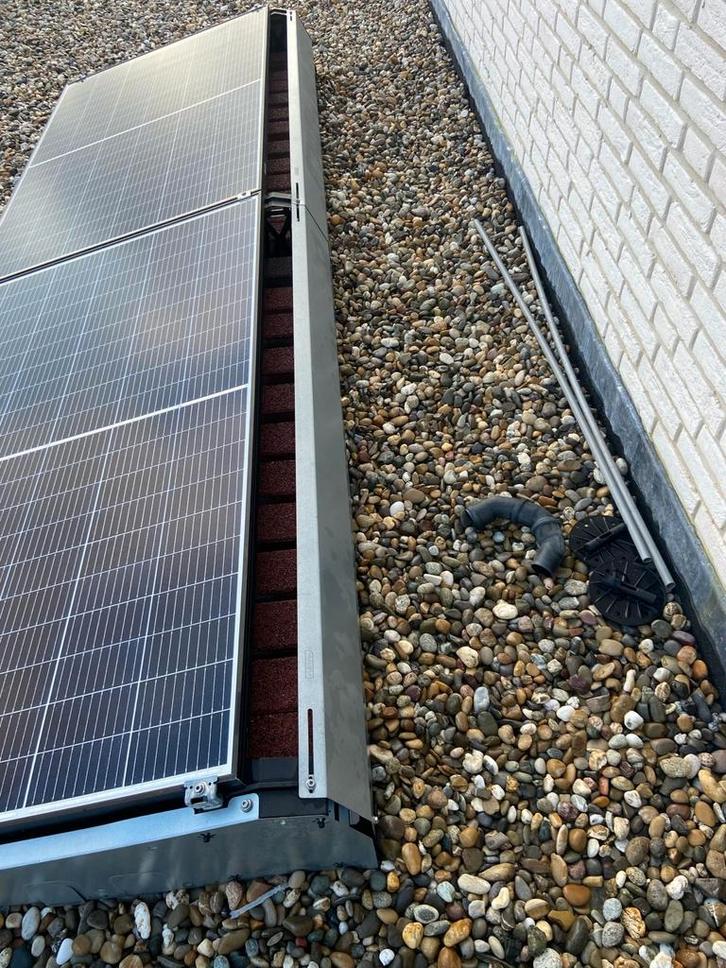 NIEUW/ONGEBRUIKT: Complete Zonnestroomset, Doe-het-zelf en Verbouw, Zonnepanelen en Toebehoren, Gebruikt, Compleet systeem, 200 wattpiek of meer