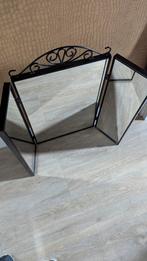 Klap spiegel, Makeup spiegel, Ophalen, Minder dan 50 cm, Zo goed als nieuw, Minder dan 100 cm