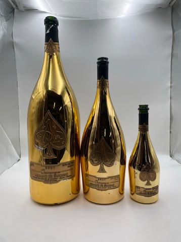 Armand de Brignac Gouden Champagne 6,0L 3,0L 0,75L beschikbaar voor biedingen