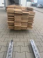 60m2 eiken lamel parketvloer . 19 cm breed 15 mm dik, Parket, Gebruikt, 2e hands product geen info bekend, 2e hands product geen info bekend