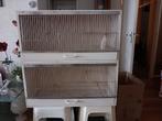 2 vlucht/broedhokken in nette staat!, Dieren en Toebehoren, Ophalen, Gebruikt, Hout, Vogelkooi
