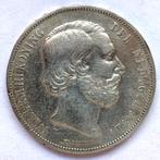 Nederland 2-1/2 Gulden 1869 Willem III Rijksdaalder zilver, Ophalen of Verzenden, Koning Willem III, 2½ gulden, Zilver