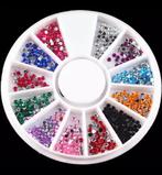 Steentjes Nailart doosjes voor Nail art/ Nagels/Nagelspullen, Blauw, ., Nieuw, Ophalen of Verzenden
