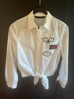 Mooie witte Zara blouse maar xs of 176, Ophalen of Verzenden, Zo goed als nieuw, Maat 34 (XS) of kleiner, Wit