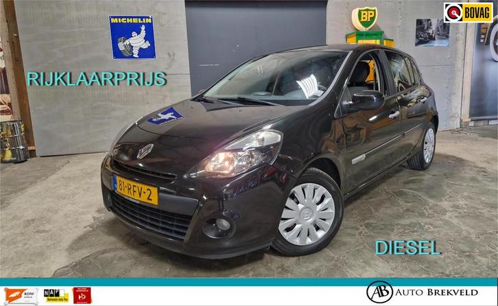 Renault Clio 1.5 dCi Authentique 88PK | Rijklaarprijs | Elek, Auto's, Renault, Bedrijf, Te koop, Clio, ABS, Airbags, Airconditioning