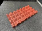 OP=OPRUIMING - Rubber terrastegel 50 x 25 x 5 rood, Ophalen, Stuntgras, 2404ce, Rubber
