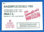 Kinderpostzegels 1983 - Kinderzegelaktie 1983, Postzegels en Munten, Postzegels | Nederland, Verzenden, Na 1940, Postfris
