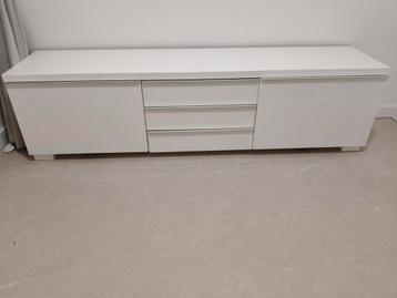 Ikea besta burs tv meubel wit 180x41x49 cm

