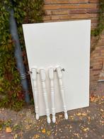 Eettafel wit vierkant, Huis en Inrichting, Tafels | Eettafels, Ophalen, Gebruikt, 100 tot 150 cm, 50 tot 100 cm