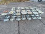 Te Koop 26 X stalen stelpoten ( graniet blad), Huis en Inrichting, Ophalen, Gebruikt, Overige typen