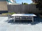 Bellagio tuinset van aluminium  met 8 applebee stoelen, Tuin en Terras, Tuinsets en Loungesets, Ophalen of Verzenden, Overige materialen